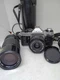 Canon AE-1 Program 35mm  Film Camera with 2 lens  w Data Back A