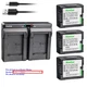 Kastar Battery Dual Charger for Panasonic CGR-DU07 CGA-DU07 PV-GS150 PV-GS180
