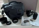 Pentax K110D Digital SLR Camera Black w/ 18-55mm & 50-200mm Lenses, Bag, USB