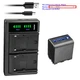 Kastar Battery LTD2 USB Charger for Sony NP-QM91D Sony DCR-PC115 DCR-PC6 DSC-S75