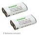 2x Kastar Battery for CR-V3 Olympus C3000 C3040 40Z C-2100UZ C-211 C-211Z C-3000