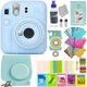 Fujifilm Instax Mini 12 Instant Camera+ 11 PC Accessory Kit -Pastel Blue Camera