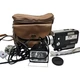 Vtg Yashica Super-40 8mm Film Camcorder With Carrying Case And  FLoodlight 