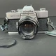 Minolta SRT 102 Silver Manual Film Camera 50MM Lens Built In Light Meter