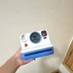 Polaroid Now PRD009055 Instant Camera White Blue Blue White Modern Design