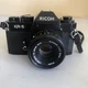 Ricoh KR-5 Black 35mm Camera W/ 55mm 2.2 Riconar New battery, strap