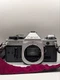 Canon AE-1 Program 35mm SLR Film Camera Body + Speedlite 166A Flash & Manuals