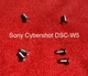 Body Screws (6pcs) For Sony DSC-W5 Digital Camera - Repair Parts