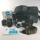 Minolta X-700 35mm SLR Film Camera 2 Lenses Winder Flash Manual Strap & Case