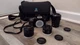Minolta Maxxum 300si 35mm SLR W/(3 Lens)&nbsp; 50mm, 35-80mm, & 70-210mm & Case