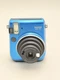 Fujifilm Instax Mini 70 Blue Instant Film Camera In great Shape. No Batteries
