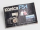 Operating Manual For Konica FS-1 FS 1 FS1 Compact Camera