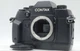 Contax AX 35mm SLR 35mm Film Camera Black Body From JAPAN Tested