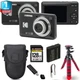 Kodak PIXPRO FZ55 Digital Camera (Black) + Spider Tripod + Case+ 1 Yr Warranty
