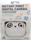 Kidamento Model P Koko the Panda Instant Print Digital Camera Kids Sealed New