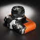 Real Leather Camera Bag Case Cover Belt For Olympus OM1 OM2 OM3 OM4Ti OM10 20 30