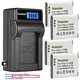 Kastar Battery LCD Wall Charger for Olympus Li-50B LI-50C & Stylus 1030SW SZ-10