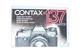 Contax 137 MA Film Camera Instruction Manual