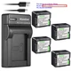 Kastar Battery Slim Charger for Panasonic CGR-DU14 CGA-DU14 PV-GS150 PV-GS180