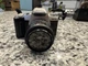 Pentax ZX-50 35mm SLR Film Camera Built-in Flash Date Imprint Silver Black
