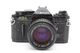 【Near MINT】Canon AE-1 Program SLR Film Camera Black  NFD 50mm f/1.4 Lens Japan