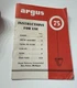 Vintage Argus 75 Instructions For Use Owner&rsquo;s Manual: Argus Cameras