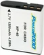 Power2000 NP-40 Battery for Casio Exilim EX-Z40, EXZ30, EXZ50, Z100, Z200, Z55