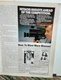 1982 Hitachi VK-C1000 Video Camera Original Print Ad 80s