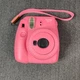 Fujifilm Instax Mini 9 Instant Film Camera Flamingo Pink Tested Working 