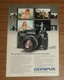 Rare Advertising Vintage OLYMPUS OM-40 PROGRAM Camera An Eye for Perfection 1985