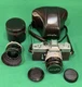 Minolta SRT 101 35mm SLR Camera w/55mm f1.7 & Minolta 35mm f2.8 Lenses - Clean
