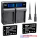 Kastar Battery LCD Rapid Charger for Kodak KLIC-5001 Kodak EasyShare DX7440 Zoom