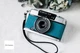 🎦【NEAR MINT】OLYMPUS PEN EE-3 Half Frame 35mm Film Camera Blue Leather Japan