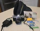 Canon AE-1 35mm SLR Film Camera W/ 50mm FD + Film Flash & Case - Tested!