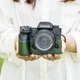 Genuine Leather Camera Half Case Cover for Fujifilm XH2 XH2S Fuji X-H2 S Camera