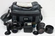 Minolta Maxxum 5000 Film Camera 50mm f1.7, Sigma 70-210mm, Minolta Flash  TESTED
