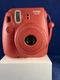 pre-owned Fujifilm Instax Mini 8 Instant Camera Red working loaded with film