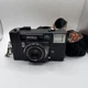 Konica C35 AF Black 35mm Film Camera w/38mm F2.8 HEXANON Lens - For Parts/Repair