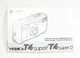 Yashica T4 Super / T4 Super D Instructions | 75pg | 1990 | pics & text | $20