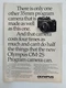 Olympus OM-2S Program Camera Vintage 1984 Print Ad