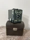 Vintage Kodak Brownie Target Six-20 Box Film Camera Art Deco Box 1940's Untested