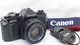 [Exc+5] Canon AV-1 Black 35mm Film Camera w/New FD NFD 50mm F2 from JAPAN #60107