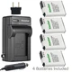 EN-EL12 Battery or Travel Charger for Nikon Coolpix S31 S70 S610 S620 S630 S640 