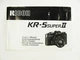 Ricoh KR5 Super II instruction pamphlet | 76 pg | 1993 | $12.45 |