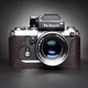 Retro Genuine Real Leather Half Camera Case Bag Cover For Nikon F2 F2A F2AS F FA