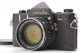 Near MINT Minolta SR-1 Black 35mm Film Camera Auto Rokkor 55mm f1.8 Lens Japan
