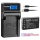 Kastar Battery LCD Charger for RICOH DB-43 & RICOH Caplio 500G Caplio G3 Camera