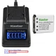 Kastar Battery LCD Quick Charger for Olympus Li-42B 40B & Olympus FE-360 Camera