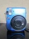 Fujifilm Instax Mini 70 Blue w/ Front Facing Mirror 60mm Built in Flash Works