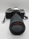 Minolta XG-1 35mm Camera 1:4.5 80-200 mm Promaster Zoom Lens with Manual 